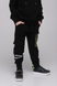 Спортивні штани для хлопчика з принтом Pitiki 1003-2 152 см Чорний (2000989523543D) Фото 1 з 12