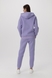 Спортивні штани жіночі Blue World 2311-23-K XL Лавандовий (2000990138965W) Фото 5 з 12