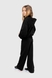 Спортивний костюм для дівчинки (кофта, штани) Viollen 2176 164 см Чорний (2000989944928D) Фото 3 з 16