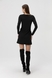 Сукня однотонна жіноча LAWA CTM WTC02324 XL Чорний (2000990084392D)(LW) Фото 6 з 13