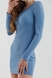 Сукня жіноча 704 baza 52 Синій (2000990396976D) Фото 3 з 11