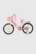 Велосипед дитячий CORSO NC-18005 18" Рожевий (2000990624703) Фото 3 з 12
