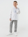 Штани з візерунком для хлопчика Pitiki 751 122 см Сірий (2000990522863S) Фото 3 з 12