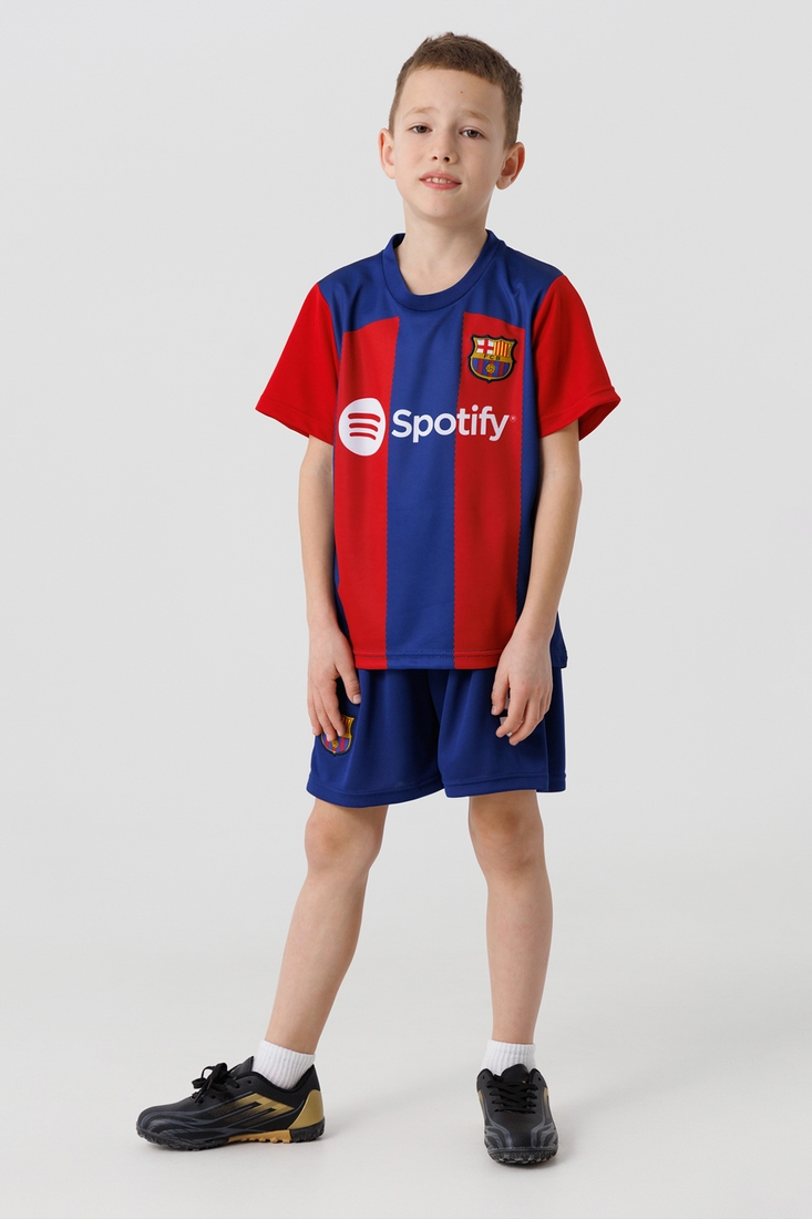 Фото Футбольная форма для мальчика BLD БАРСЕЛОНА LEWANDOWSKI 152 см Синий (2000989681069A)