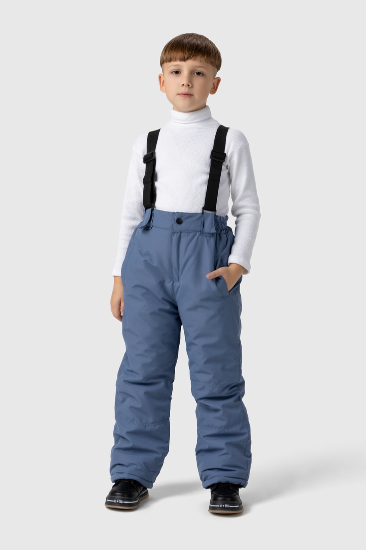 Фото Комбинезон для мальчика Snowgenius H38-08 куртка + штаны на шлейках 116 см Синий (2000989630753W)