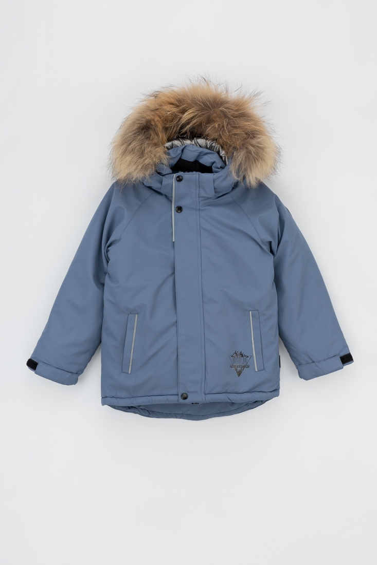 Фото Комбінезон для хлопчика Snowgenius H38-08 куртка + штани на шлейках 92 см Синій (2000989630609W)
