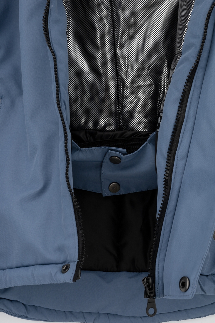 Фото Комбінезон для хлопчика Snowgenius H38-08 куртка + штани на шлейках 116 см Синій (2000989630753W)