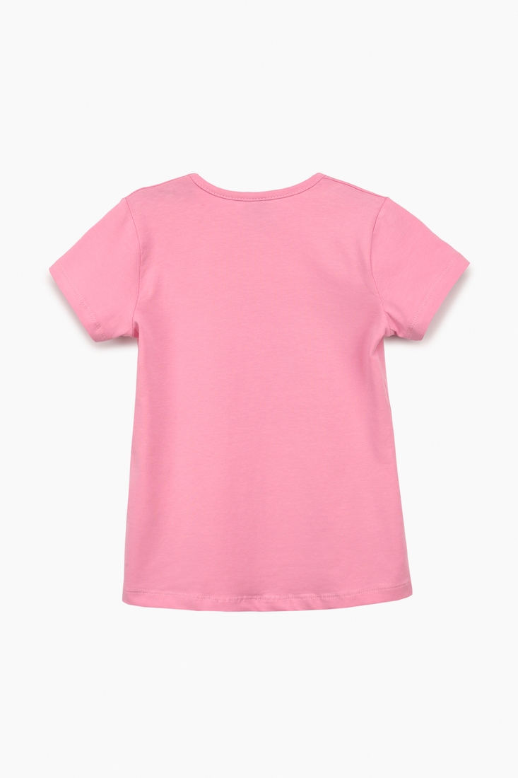 Фото Костюм для девочки (футболка+Велотреки) Baby Show 16141-1 128 Розовый (2000989457466S)