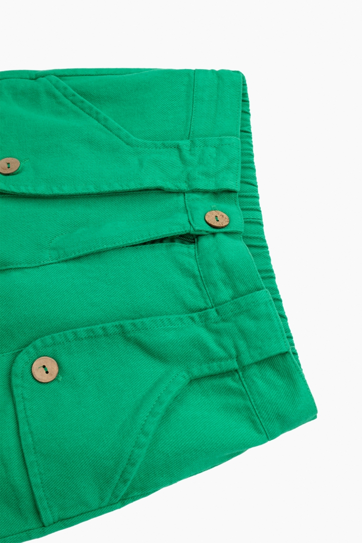 Фото Костюм для девочки (рубашка+шорты) Cemix 4222-2 146 см Зеленый (2000989429159S)