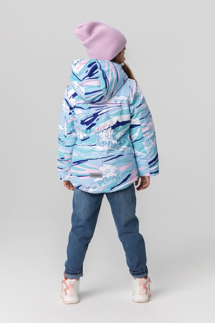 Фото Куртка для девочки Snowgenius H27-022 122 см Голубой (2000989630265W)