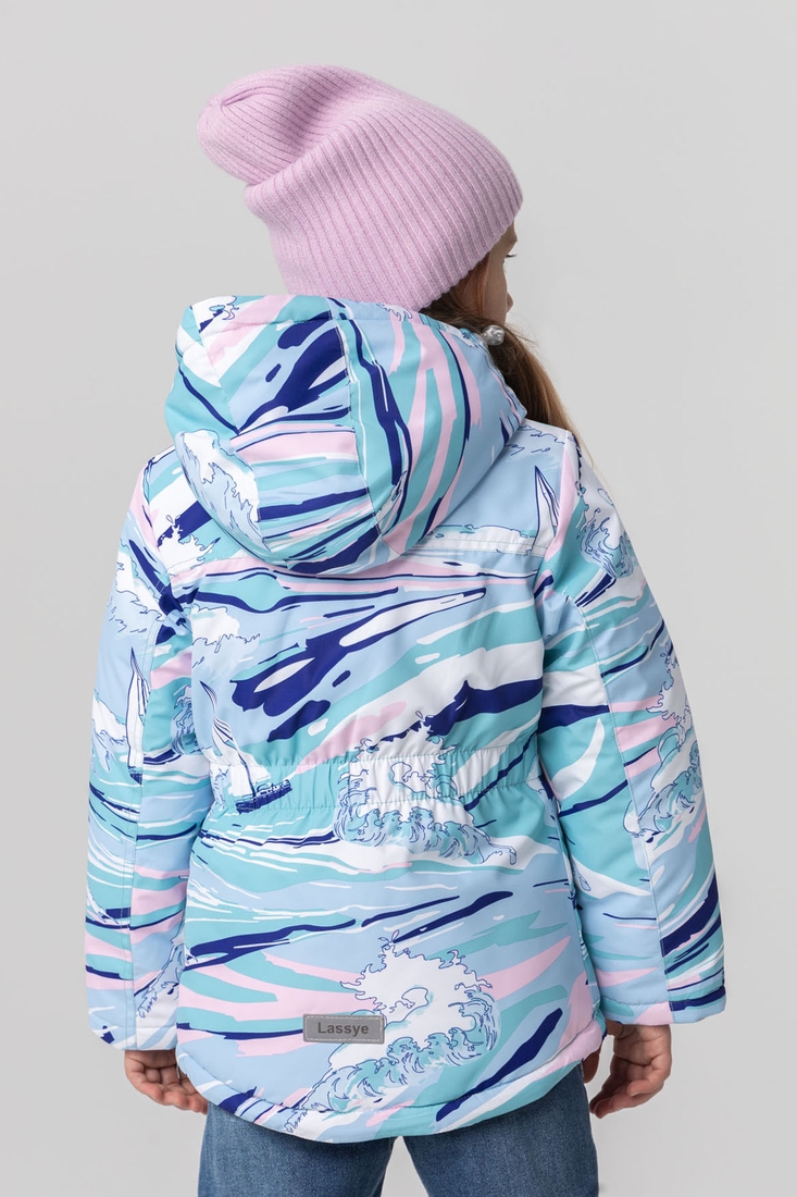 Фото Куртка для дівчинки Snowgenius H27-022 116 см Блакитний (2000989630241W)