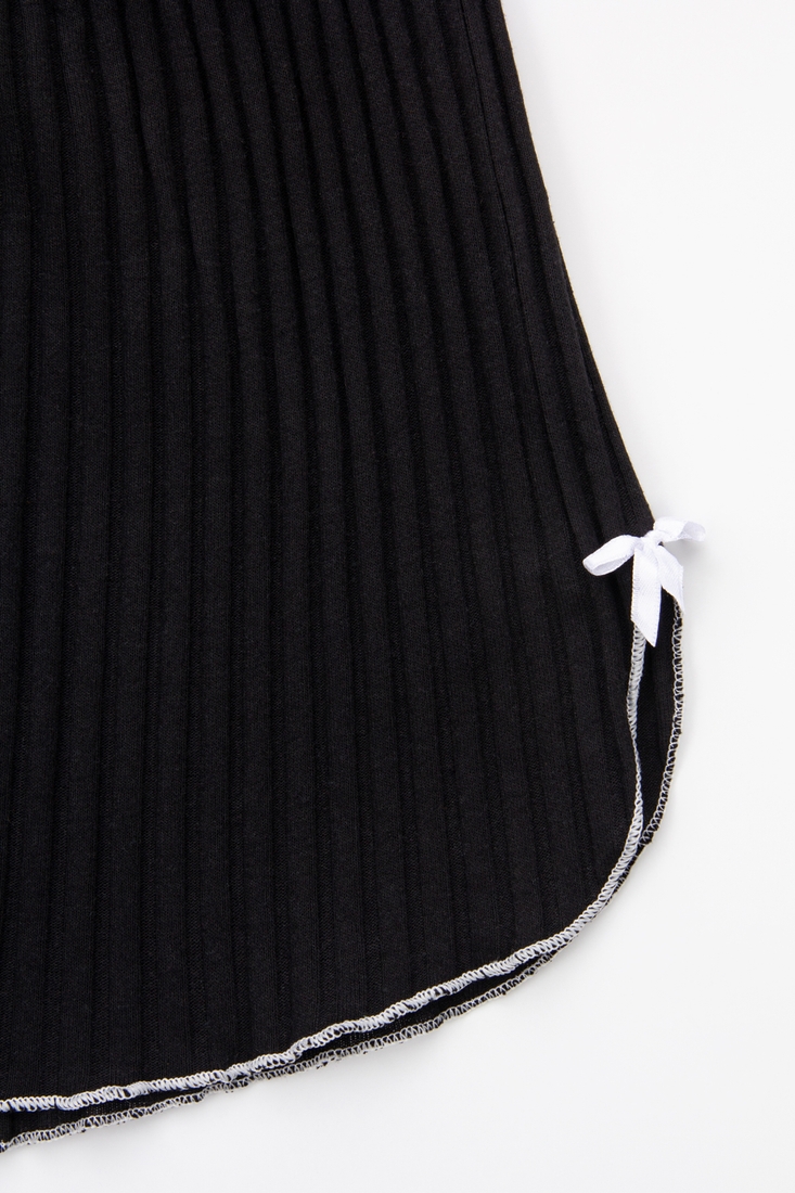 Фото Піжамні шорти жіночі KESIMOGLU Рубчик 080 M Чорний (2000989572725А)