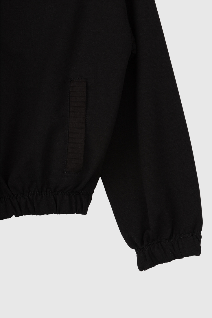 Фото Спортивний костюм для дівчинки (кофта, штани) Viollen 2176 164 см Чорний (2000989944928D)