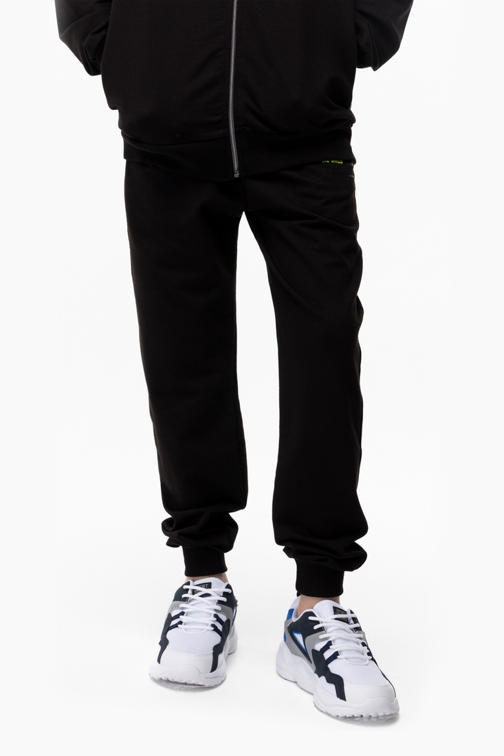 Фото Спортивний костюм для хлопчика X-SHOW 99192 кофта + штани 128 см Чорний (2000989731214D)