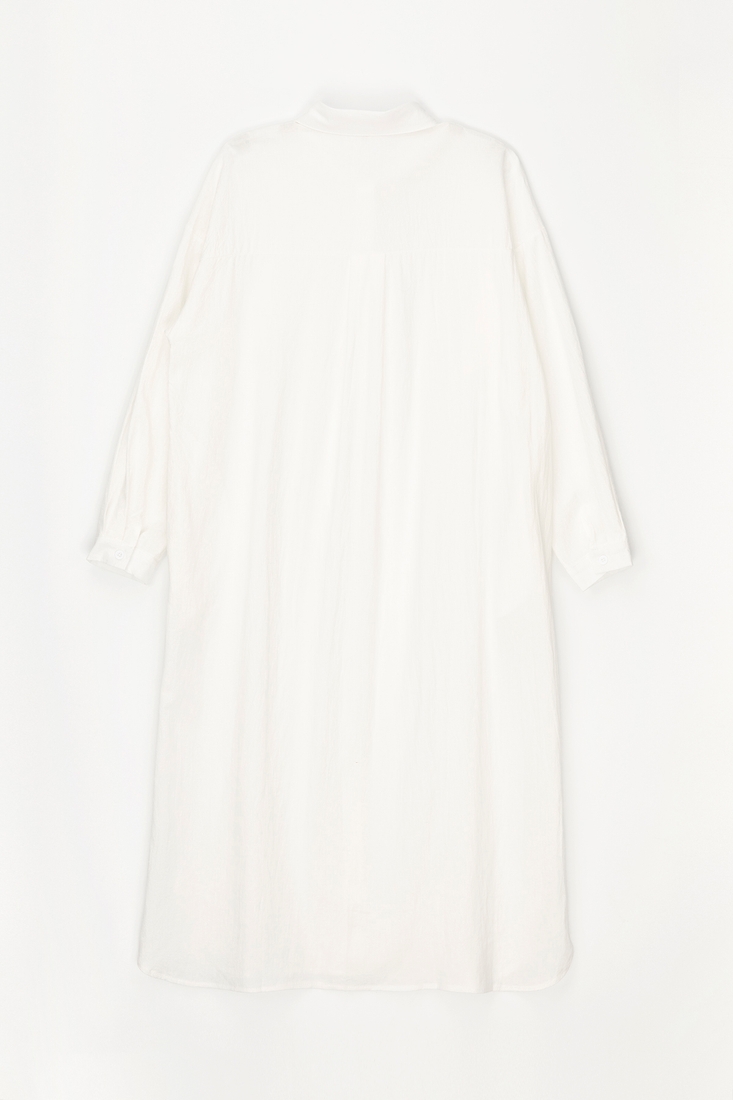 Фото Туніка пляжна однотонна жіноча W23-32 XL Білий (2000989543350A)