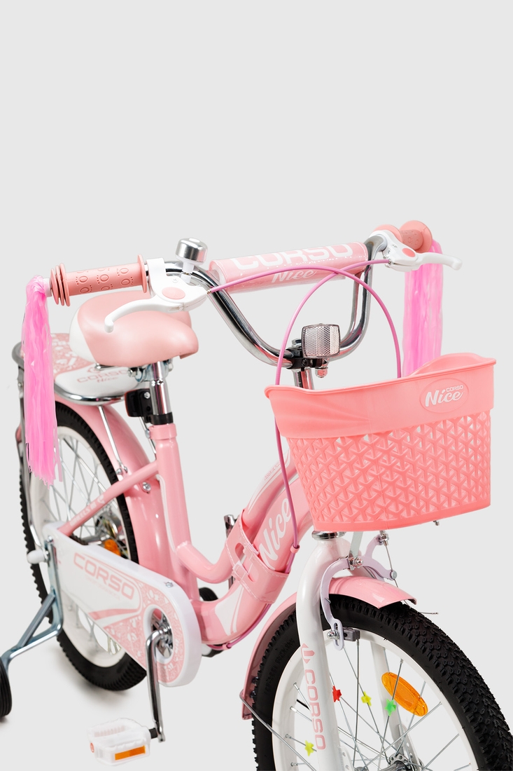 Фото Велосипед детский CORSO NC-18005 18" Розовый (2000990624703)