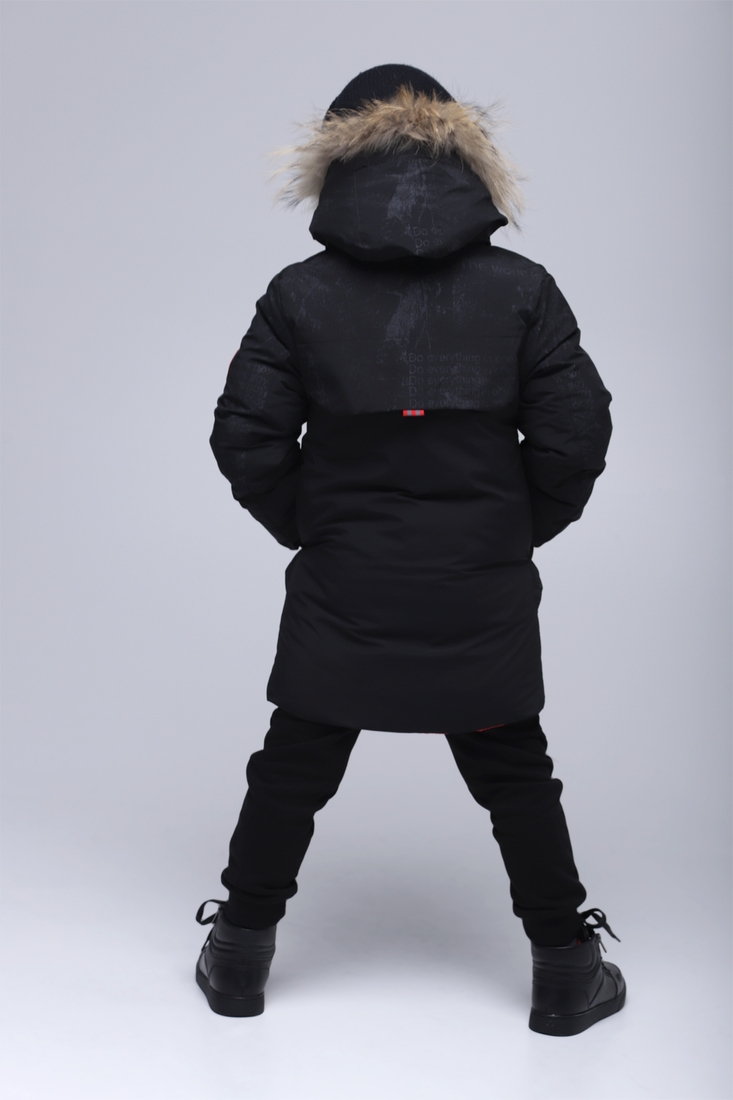 Фото Зимняя куртка L35 116 Черный (2000989256502W)