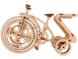 Механічно сувенірно-колекційна модель "Велосипед" 0364 (4820195190210) Фото 3 з 8