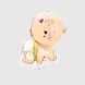 Набір повітряних кульок "Baby girl" GS52711 Різнокольоровий (2000990241696) Фото 4 з 6