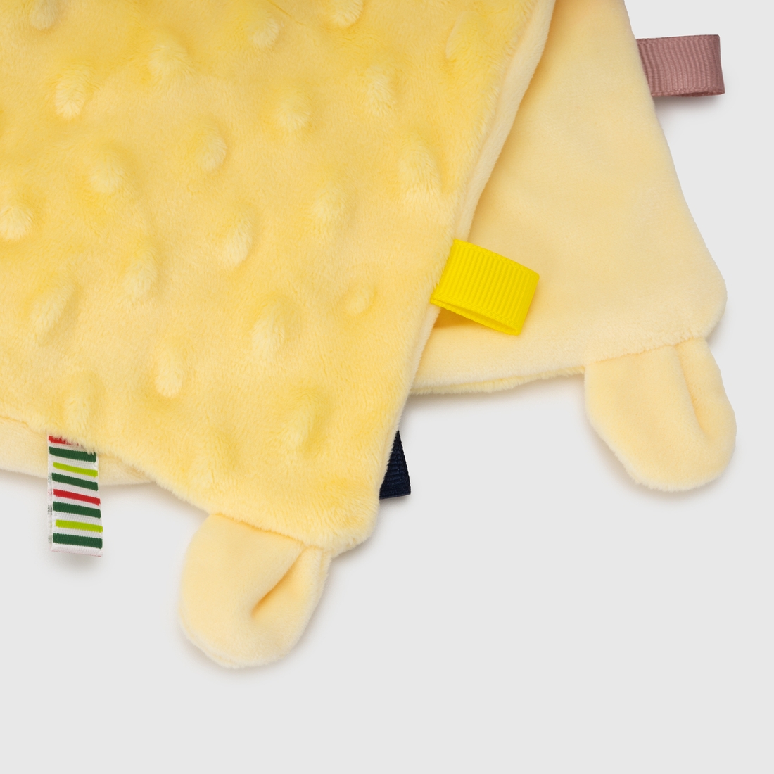 Фото Погремушка Цыпа QM2358-1 мягкое полотенце с прорезывателем Разноцветный (2000989935872)