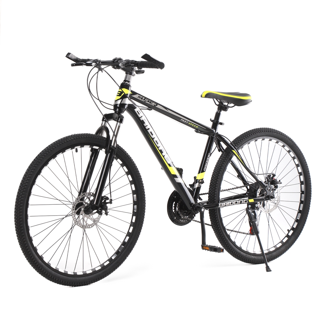 Фото Спортивный велосипед BAIDONG MCHZSXM-1 26" Черно-желтый (2000989528845)