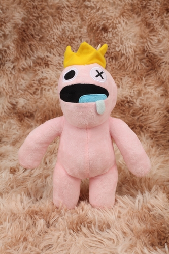 Фото Мягкая игрушка Радужные друзья с короной, Розовый 30см (2000989470519)