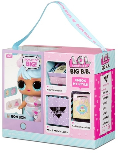Фото Ігровий набір з мега-лялькою L.O.L. SURPRISE! серії "Big B.B.Doll" - Бон-Бон 573050 (6900006575264)