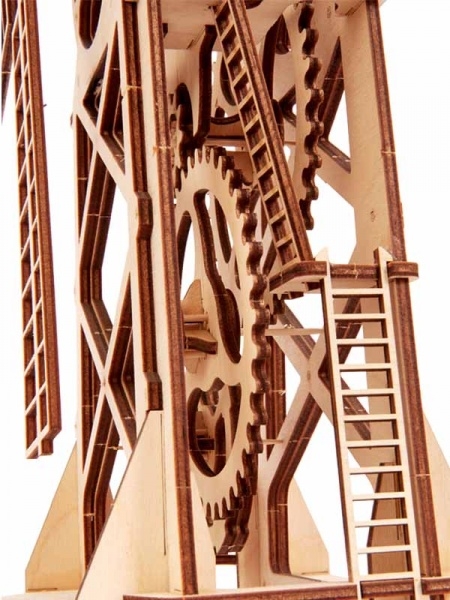Фото Механически сувенирно-коллекционная модель "Мельница механический" 0142 (4820195190364)
