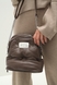 Сумка-рюкзак жіноча 821080 24х12х26 см Коричневий (2000989153726A) Фото 3 з 5