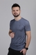 Фітнес футболка однотонна чоловіча Speed Life XF-1506 S Сірий (2000989516453A) Фото 4 з 14