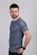 Фитнес футболка однотонная мужская Speed Life XF-1506 2XL Серый (2000989516491A) Фото 5 из 14
