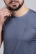 Фитнес футболка однотонная мужская Speed Life XF-1506 2XL Серый (2000989516491A) Фото 2 из 14