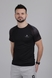 Фитнес футболка однотонная мужская Speed Life XF-1512 2XL Черный (2000989516699A) Фото 1 из 14