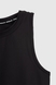 Фітнес костюм (майка+лосини) однотонний жіночий Speed Life SB-0785 XL Чорний (2000989987628A) Фото 15 з 22