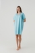 Комплект халат+сорочка жіночий Sevgi 679 XL Сіро-блакитний (2000990512680A) Фото 5 з 22