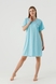Комплект халат+рубашка женский Sevgi 679 XL Серо-голубой (2000990512680A) Фото 2 из 22