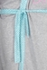 Комплект халат+сорочка жіночий Sevgi 679 XL Сіро-блакитний (2000990512680A) Фото 18 з 22