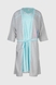 Комплект халат+сорочка жіночий Sevgi 679 XL Сіро-блакитний (2000990512680A) Фото 11 з 22