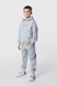 Костюм для хлопчика (худі+штани) Ecrin 2501 140 см Сірий (2000990222824D) Фото 3 з 29