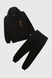 Костюм для хлопчика (худі+штани) Ecrin 2503 140 см Чорний (2000990222572D) Фото 11 з 22