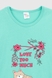 Нічна сорочка для дівчинки Mini Moon 6391 158-164 см Бірюзовий (2000990526861A) Фото 9 з 13