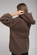 Женское пальто 2269 One Size Коричневый (2000989401797D) Фото 6 из 12