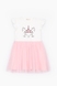 Сукня для дівчинки Breeze 1395 з принтом 92 см Рожевий (2000989654698S) Фото 6 з 10