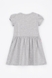 Сукня для дівчинки Breeze 16993 з принтом 110 см Сірий (2000989679011S) Фото 3 з 3