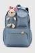 Рюкзак для дівчинки 5518 Джинсовий (2000990514523A) Фото 2 з 12