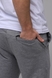 Спортивные штаны мужские зауженные Air Jones 84910 2XL Серый (2000989487296D) Фото 5 из 13