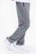 Спортивные брюки однотонные прямые мужские Tommy life 84954 L Серый (2000989670865D) Фото 2 из 10