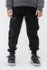 Спортивні штани з принтом для хлопчика Atescan 1104 152 см Чорний (2000990130952W) Фото 1 з 13