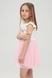 Сукня для дівчинки Breeze 1395 з принтом 104 см Рожевий (2000989654711S) Фото 3 з 10
