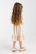 Платье однотонное для девочки Atabey 10364.0 110 см Бежевый (2000990419514D) Фото 7 из 15